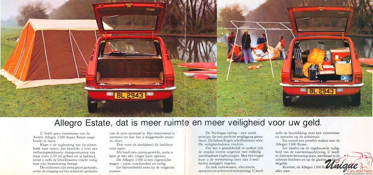 1975 Austin Allegro 1300 Estate Brochure Page 5